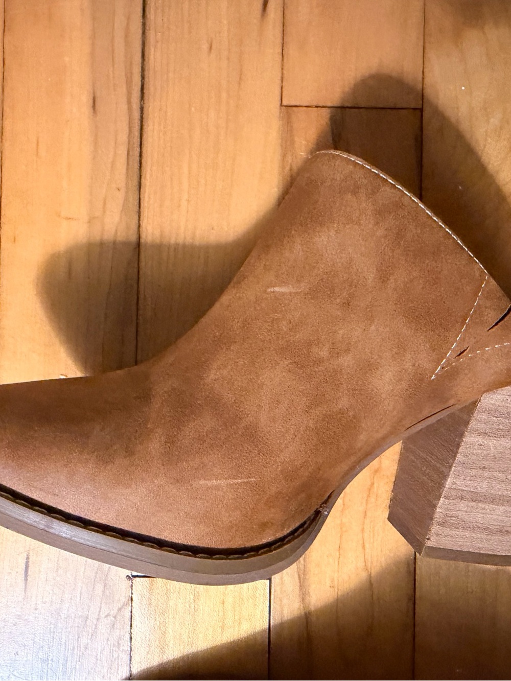 Abound Tan Pointed-Toe Slip-On Mules - Picture 3 of 3